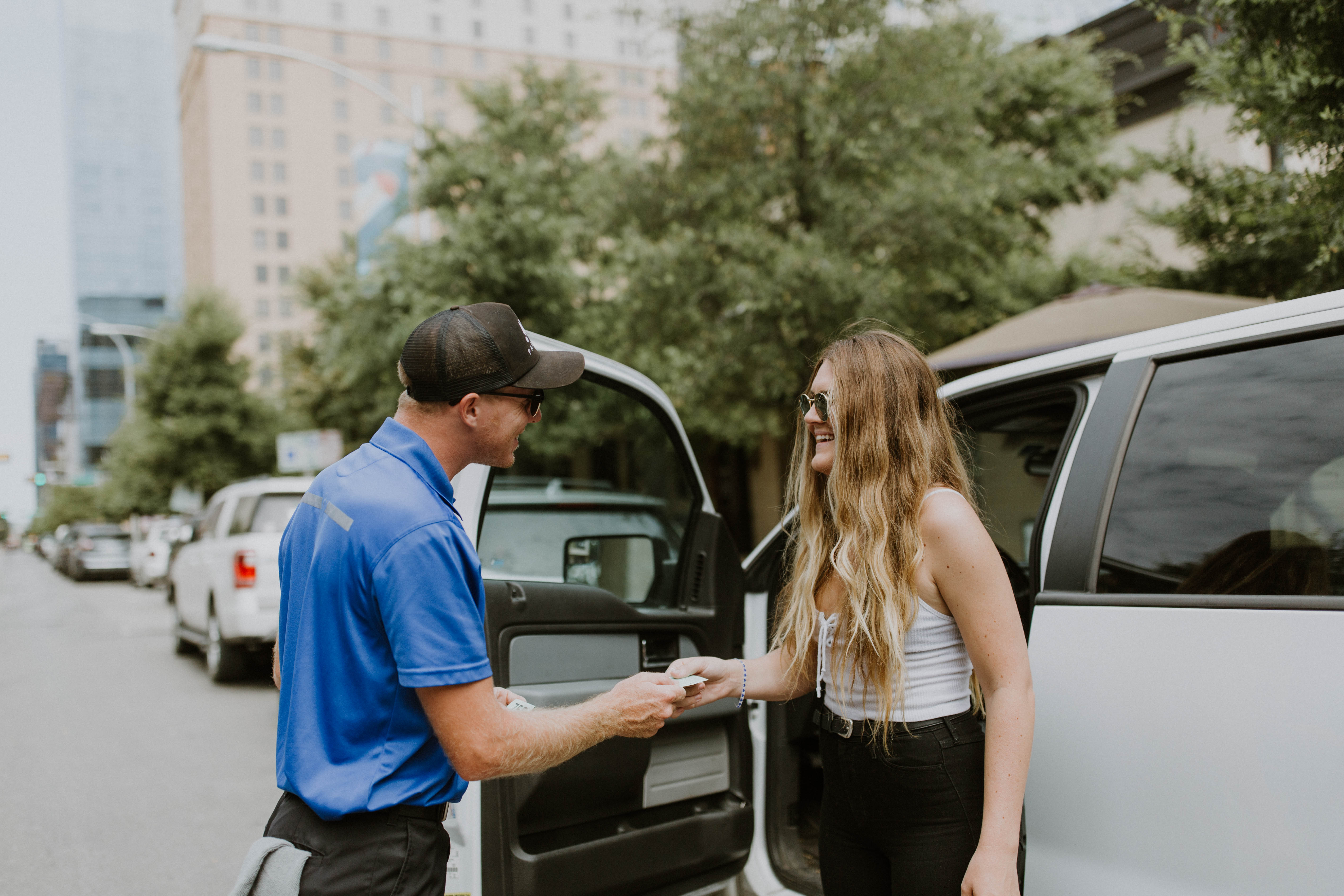 Professional valet attendant