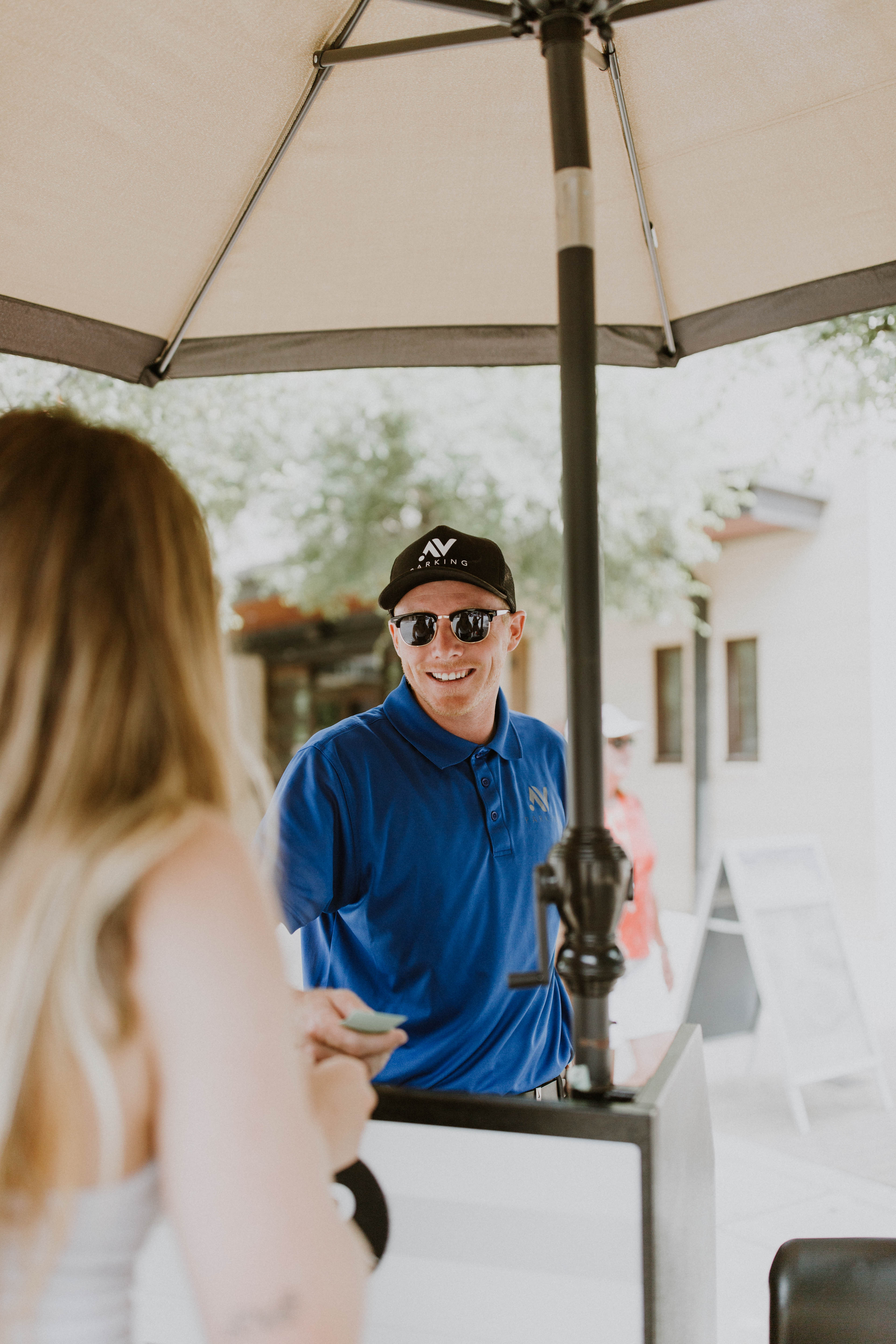 Valet service excellence