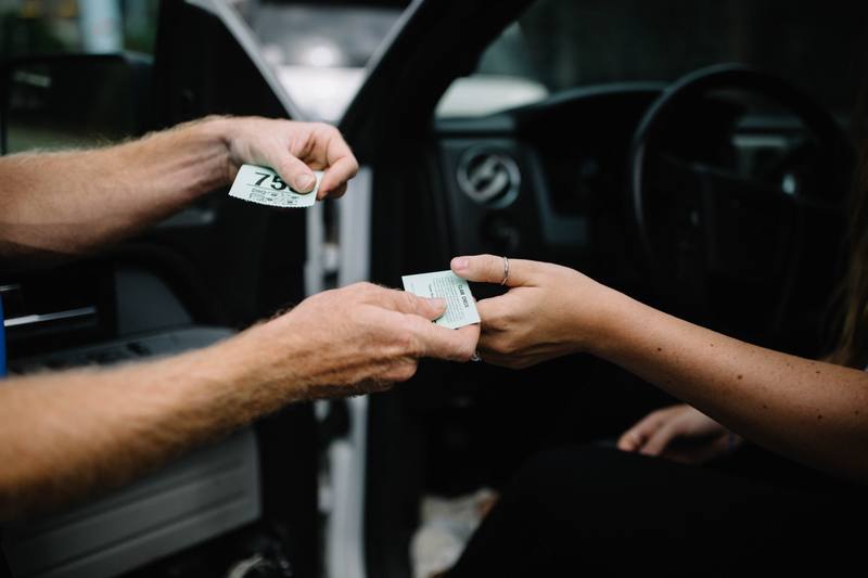 Professional valet ticket exchange